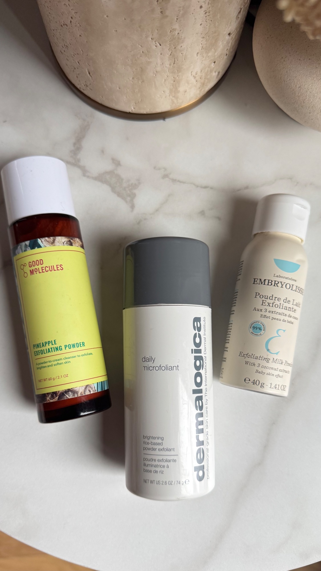 I Compared 3 Powder Exfoliants From $16 to $69—Here’s How They Stack Up